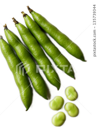 蠶豆，天空豆 135739344