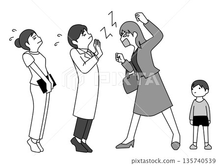 一名女子對醫生大喊大叫，醫護人員一片混亂，顧客受到騷擾，還有一名怪異的病人在醫院投訴。 135740539