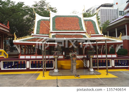 Wat Suanplu in Bangkok, Thailand Wat Suanplu in Bangkok, Thailand 135740654
