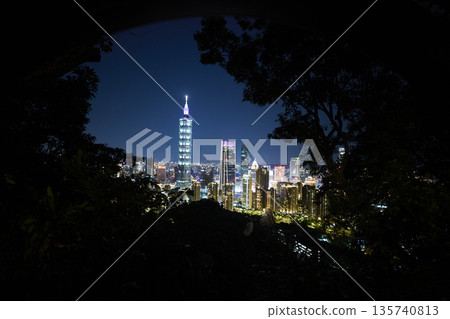 Taiwan Taipei night view 135740813