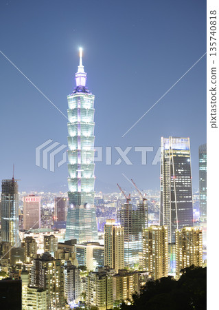 Taiwan Taipei night view Taiwan Taipei night view 135740818
