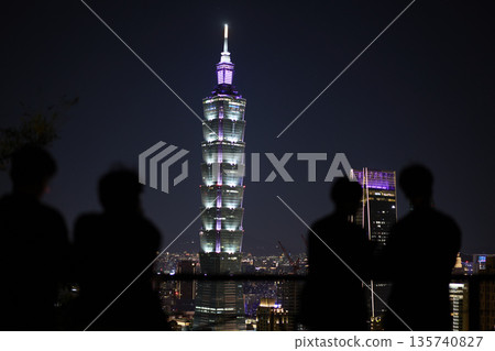Taiwan Taipei night view 135740827