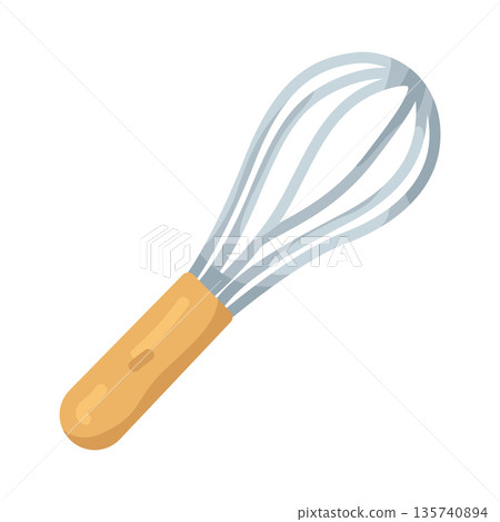 Illustration of whisk Illustration of whisk 135740894