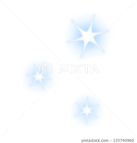 淺藍色閃爍燈光效果 135740960
