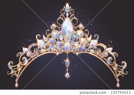 蛋白石皇冠 135741013