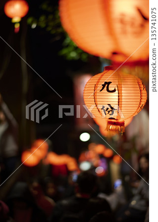 台灣九份風光 台灣九份風光 135741075
