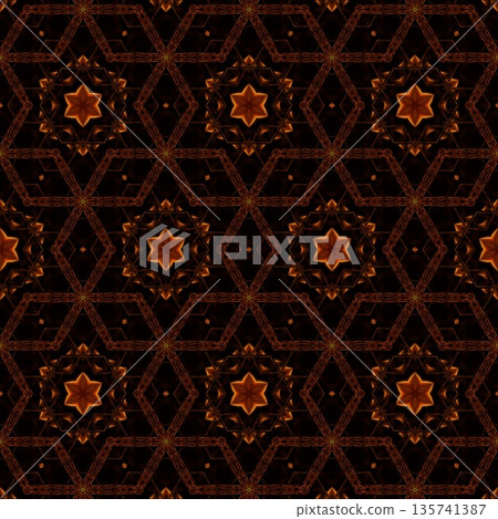 This design features an expressive flame pattern motif with flowing, fire-inspired forms that create a sense of movement and energy. The ornamentation blends dynamic curves with abstract styling 135741387