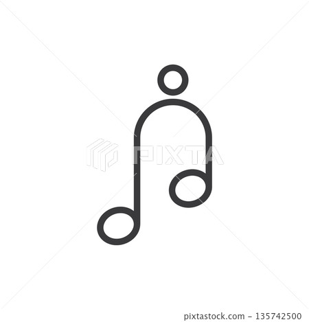 Music note design 135742500