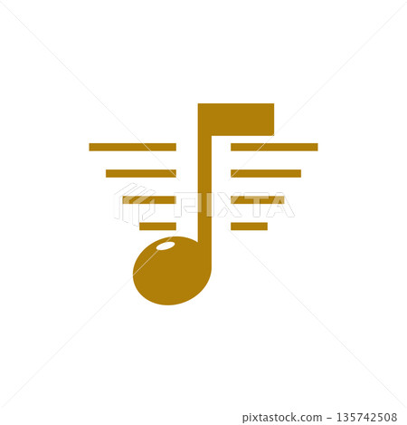 Music note design 135742508