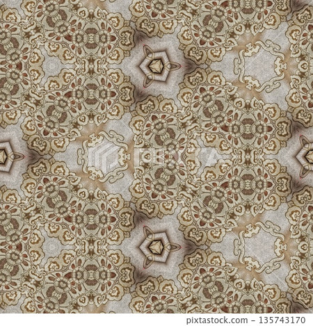 Mixed embroidery style design that combines traditional needlework from India, Pakistan, Turkey, Iran, and Africa, blending intricate stitches and cultural motifs into a unified textile design Mixed embroidery style design that combines traditional needlework from India, Pakistan, Turkey, Iran, and Africa, blending intricate stitches and cultural motifs into a unified textile design 135743170