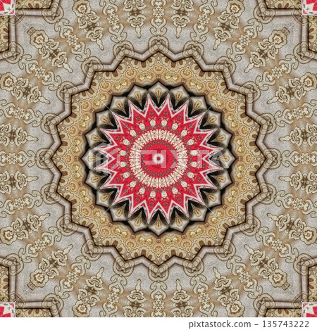 Mixed embroidery style design that combines traditional needlework from India, Pakistan, Turkey, Iran, and Africa, blending intricate stitches and cultural motifs into a unified textile design Mixed embroidery style design that combines traditional needlework from India, Pakistan, Turkey, Iran, and Africa, blending intricate stitches and cultural motifs into a unified textile design 135743222
