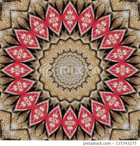 This mixed embroidery style combines traditional needlework from India, Pakistan, Turkey, Iran, and Africa, blending intricate stitches and cultural motifs into a unified textile design. This mixed embroidery style combines traditional needlework from India, Pakistan, Turkey, Iran, and Africa, blending intricate stitches and cultural motifs into a unified textile design. 135743275