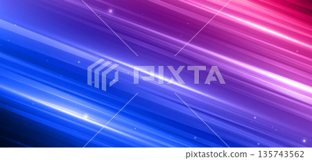 Futuristic diagonal geometric lines blue and pink background. Technology speed motion movement. Futuristic diagonal geometric lines blue and pink background. Technology speed motion movement. 135743562