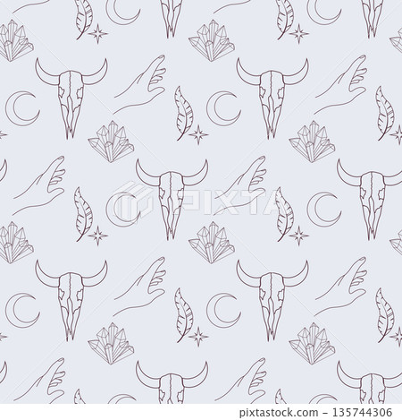 magic pattern boho style magic pattern boho style 135744306