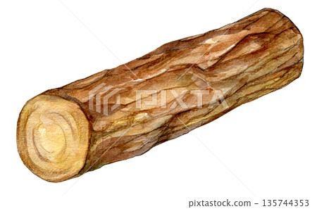 水彩插圖,手繪木紋 水彩插圖,手繪木紋 135744353