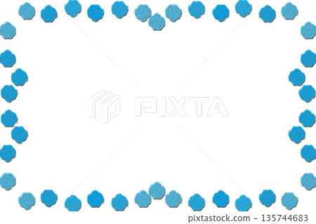 Green light copy space with blue roses by side for text Green light copy space with blue roses by side for text 135744683