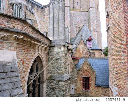 比利時布魯日 - 聖母教堂,磚造建築 比利時布魯日 - 聖母教堂,磚造建築 135747149