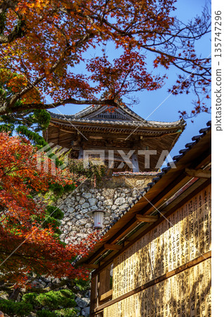 Osaka and Minoh Park at autumn time 135747296