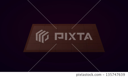Soft-lit rectangular grid glows in warm amber tones floating on dark maroon background, evoking gentle technology and interface design atmosphere. Soft-lit rectangular grid glows in warm amber tones floating on dark maroon background, evoking gentle technology and interface design atmosphere. 135747639