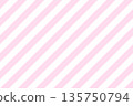 Light pink diagonal striped background 135750794