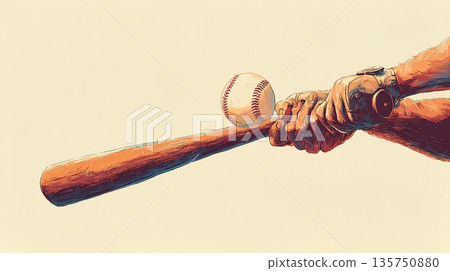 一款帶有日式風格的棒球 135750880