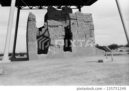 Casa Grande National Monument Black and White Film 135751249