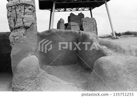 Casa Grande National Monument Black and White Film 135751255