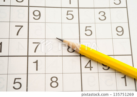 Puzzle game to play for keep brain younger. Puzzle game to play for keep brain younger. 135751269