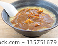 delicious curry ramen 135751679