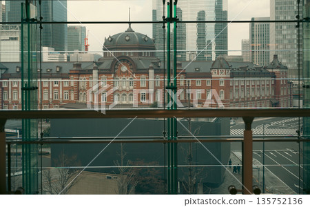 Tokyo Station through the window Tokyo Station through the window 135752136