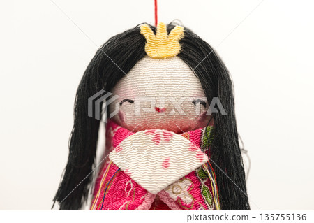 留白與雛人偶 | 簡潔的背景素材，展現女兒節的氛圍 135755136