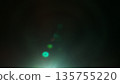 Real Lens Flare Reflections for Overlay or Transition Isolated on Black Background 135755220