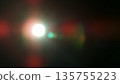 Real Lens Flare Reflections for Overlay or Transition Isolated on Black Background 135755223
