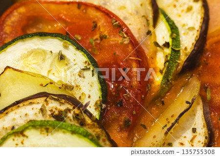 Healthy and delicious homemade French Provençal stew 135755308