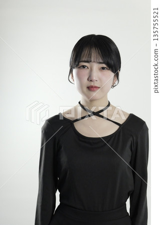 Portrait of an attractive, beautiful young woman in her twenties Portrait of an attractive, beautiful young woman in her twenties 135755521