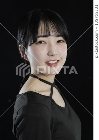Portrait of an attractive, beautiful young woman in her twenties Portrait of an attractive, beautiful young woman in her twenties 135755531