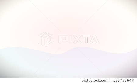 Happy colorful gradient background with soft wave layers and radiant highlights suggesting fun, laughter, and sweet emotional warmth joy 135755647