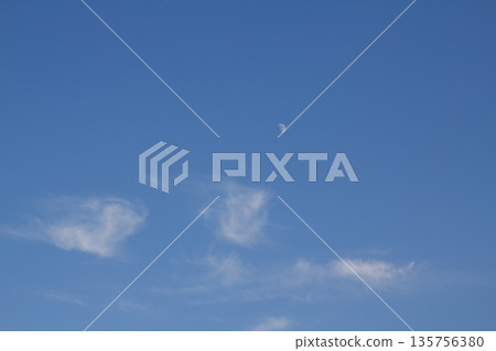 The vast blue sky and clouds sky. blue sky background with tiny clouds. The vast blue sky and clouds sky. blue sky background with tiny clouds. 135756380