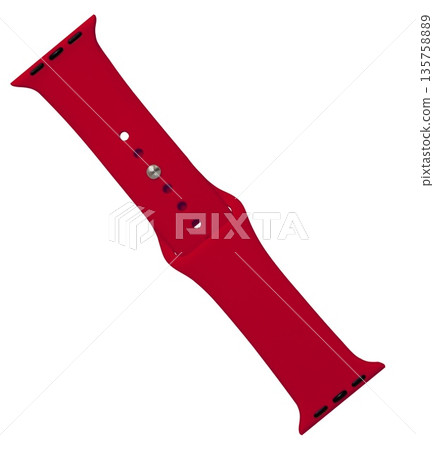 silicone strap for smart watch 135758889