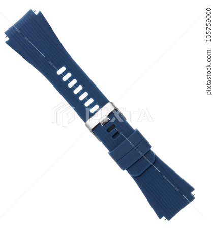 silicone strap for smart watches, on a white background in isolation, collage silicone strap for smart watches, on a white background in isolation, collage 135759000
