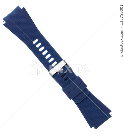 silicone strap for smart watches, on a white background in isolation, collage 135759001