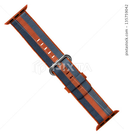 strap for smart watch, isolated on white background, collage strap for smart watch, isolated on white background, collage 135759042