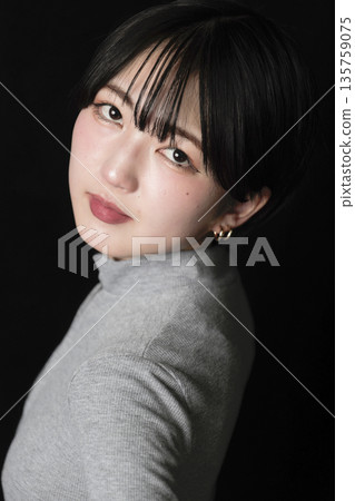 Portrait of an attractive, beautiful young woman in her twenties 135759075