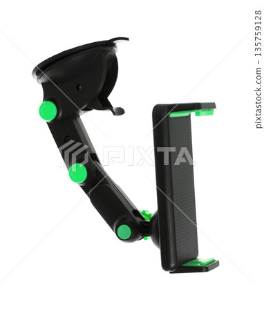 Car holder for phone, isolated on white background Car holder for phone, isolated on white background 135759128