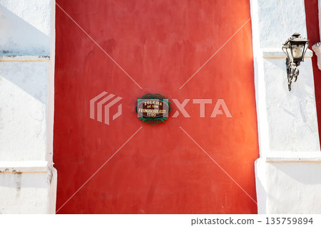 Historic Church of Saint Francis of Assisi built in 1580 at the beautiful heritage town of Mompox in Colombia Historic Church of Saint Francis of Assisi built in 1580 at the beautiful heritage town of Mompox in Colombia 135759894
