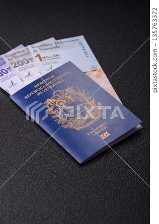 Venezuela passport, venezuelan visa for international travel and vacation. Venezuelan passport Venezuela passport, venezuelan visa for international travel and vacation. Venezuelan passport 135763372
