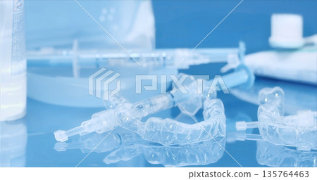 Clean Environment With Tools Arranged For Accurate Prosthetic Finishing And Quality Control 135764463