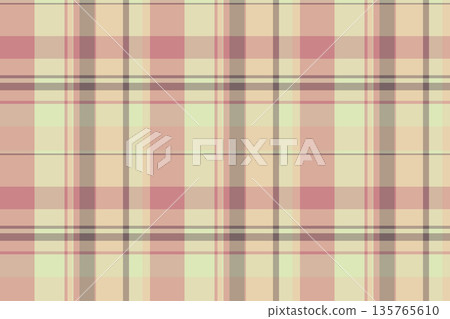 Rectangle seamless check plaid, lady texture pattern tartan. Figure vector textile background fabric in light and pastel colors. Rectangle seamless check plaid, lady texture pattern tartan. Figure vector textile background fabric in light and pastel colors. 135765610