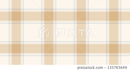 Hunter fabric plaid texture, website tartan seamless textile. Thanksgiving background pattern check vector in sea shell and burly wood colors. Hunter fabric plaid texture, website tartan seamless textile. Thanksgiving background pattern check vector in sea shell and burly wood colors. 135765649