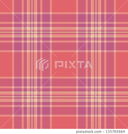 Event seamless texture tartan, tissue textile check plaid. Oktoberfest pattern background fabric vector in pink and red colors. Event seamless texture tartan, tissue textile check plaid. Oktoberfest pattern background fabric vector in pink and red colors. 135765664